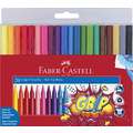 FABER-CASTELL GRIP Colour Marker, etui met 20 stuks