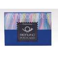 FABRIANO® Watercolour aquarelpapier, 10,5 cm x 14,8 cm, 200 g/m², Postkaartblok met 20 blad