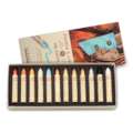 Coffret de pastel à l'huile Sennelier, 12 pastels irisés