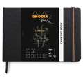 Carbon Book Rhodia Touch, A5 - 14,8 x 21 cm, 120 g/m², Fin|Lisse, Carnet à esquisses
