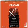 CANSON® XL® Schets- en Studieblok, 30 cm x 30 cm, 90 g/m², 30 x 30 cm 120 vel, staand spiraal gebonden