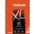 CANSON® XL® Schets- en Studieblok, A4, 21 cm x 29,7 cm, 90 g/m², 21 cm x 29,7 cm, 120 vel, aan lange zijde spiraal gebonden
