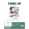 CANSON® "C" à grain® tekenpapier blok, A3, 29,7 cm x 42 cm, blok met 30 vel, 125 g/m²