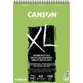 Canson XL Recycle papierblok, A3, 29,7 cm x 42 cm, 160 g/m², fijn, blok, spiraalgebonden