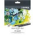 LYRA | aqua brush duo — sets, 24 kleuren