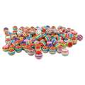 Lot de 200 perles multicolores rondes O'Color, Lot de 200 perles