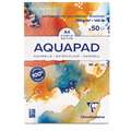 Clairefontaine | GOLDLINE® AQUAPAD® aquarelblok — kopsgelijmd, DIN A4, 29,7 x 21 cm, 50 vel, 300 g/m²