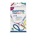Sets de 8 feutres scintillants Giotto Turbo Glitter, Classiques