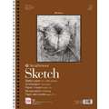 Bloc de croquis 400 de Strathmore, A3, 29,7 cm x 42 cm, 89 g/m², Fin, Bloc spiralé
