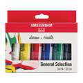 Talens | AMSTERDAM Standard Series acrylverf — sets, 6 kleuren