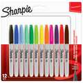 Sharpie® | Permanent Marker FINE TIP — sets, 12 kleuren — Assorti, set