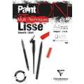 Clairefontaine | Paint ON Lisse — multi-papier, blok (eenzijdig gelijmd), A4, 21 cm x 29,7 cm, 250 g/m², 1. Blok met 25 vel