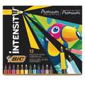 BiC® | INTENSITY® Premium viltstift — sets, set, 0,7 mm