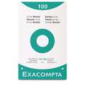 EXACOMPTA indexkaarten, 12,5 x 20 cm, 205 g/m², pak van 100 stuks