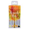 Talens ECOLINE® Brush Pen Marker, sets, 5 kleuren — geel