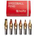 Speedball® | A-B-C-LC Series kroontjes — 6-sets, set, A-Series