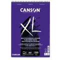 CANSON® | FLUID MIXED MEDIA — spiraalblok, A4, 21 cm x 29,7 cm, 250 g/m², glad, blok, spiraalgebonden