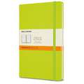 MOLESKINE® | Classic Notebook — hardcover, 192 blz, 9 cm x 14 cm, 7. Layout: ruled — cover: Lemon green