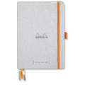 RHODIA® | goalbook — hardcover, Cover: zilver, A5, 14,8 cm x 21 cm, 90 g/m²