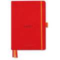 Carnet Rhodiarama Goalbook dots couverture rigide Rhodia, Coquelicot, A5, 14,8 cm x 21 cm, 90 g/m²