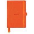 RHODIA® | goalbook — hardcover, Cover: oranje, A5, 14,8 cm x 21 cm, 90 g/m²