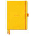 RHODIA® | goalbook — hardcover, Cover: geel, A5, 14,8 cm x 21 cm, 90 g/m²