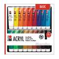 Set Ultimate test pack Acryl Color Marabu, 18 x 36 ml