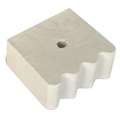 Briques réfractaire avec logement pour tiges de cuisson, 33 mm x 33 mm