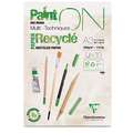 Paint On recycled papier Clairefontaine, blok (eenzijdig gelijmd), A3, 29,7 cm x 42 cm, 250 g/m², 1. Blok met 30 vel