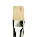 GERSTAECKER | Gussow penseel plat / lange steel - varkenshaar, 16, 15,00