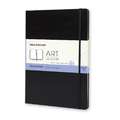MOLESKINE® | ART Sketchbook — hardcover, DIN A4, 21 cm x 29,7 cm, 165 g/m², 1. Layout: blanco — cover: Black