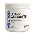 GOLDEN® | Heavy gel medium, pot 473 ml, pot 473 ml, 2. Matte = mat