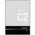 nielsen® | C2 wissellijst — aluminium ○ polystyreenglas, zilver mat, 50 cm x 70 cm