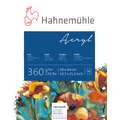 Hahnemühle | ACRYL 360 acrylpapier — blokken, 50 cm x 64 cm, blok (vierzijdig gelijmd), 360 g/m²