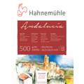Hahnemühle Andalucia aquarelblok en aquarelpapier, 500g, 42 cm x 56 cm, 500 g/m², ruw, blok (vierzijdig gelijmd)