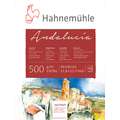 Hahnemühle Andalucia aquarelblok en aquarelpapier, 500g, 24 cm x 32 cm, 500 g/m², ruw, blok (vierzijdig gelijmd)