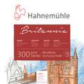 Bloc de papier blanc aquarelle Britannia Hahnemuehle, 40 cm x 40 cm, 300 g/m², Mat