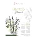 Bloc papier Bambou Hahnemühle pour esquisse, A4, 21 cm x 29,7 cm, 105 g/m², Fin, Bloc collé 1 côté 30 feuilles