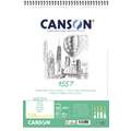 CANSON® 1557®schetsblok, blok, spiraalgebonden, A3, 29,7 cm x 42 cm, 120 g/m², blok, spiraalgebonden