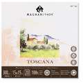 Bloc Magnani Toscana, 15 cm x 15 cm, 300 g/m², Torchon