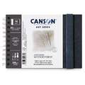 CANSON® | SAUNDERS WATERFORD® ART BOOK — spiraal, A5, 14,8 cm x 21 cm, fijn, 300 g/m², 1. Landschap = liggend formaat