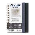 CANSON® | SAUNDERS WATERFORD® ART BOOK — spiraal, A5, 14,8 cm x 21 cm, fijn, 300 g/m², 2. Portret = staand formaat