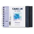 Carnet aquarelle Art Book Montval Canson, A5, 14,8 cm x 21 cm, 300 g/m², Fin, Bloc spiralé