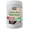 pébéo | Studio GREEN™ Black  gesso, pot 225 ml