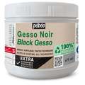 pébéo | Studio GREEN™ Black  gesso, pot 475 ml