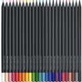 Faber-Castell | Black Edition kleurpotlood — sets, 24 kleuren