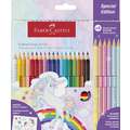 Faber-Castell | Colour Grip kleurpotlood — Eenhoorn sets, 18 + 6-set
