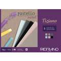FABRIANO® | Tiziano pastelpapier, A4, 21 cm x 29,7 cm, 160 g/m², ruw|gestructureerd, 4. Blok - éénzijdig gelijmd | 30 vel | grijze tinten