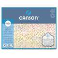 CANSON® | Aquarelle aquarelpapier — grain fin = fijngekorreld, 31 cm x 41 cm, ruw, 300 g/m², 1. Blok (4-zijdig gelijmd) met 20 vel