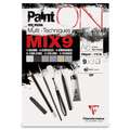 Papier multi-techniques PaintON Mix9 Clairefontaine, A6, 10,5 cm x 14,8 cm, 250 g/m²